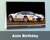Automotive Birthday Cards